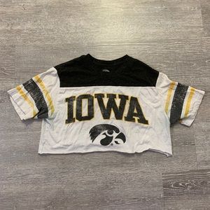 Iowa Hawkeye crop top